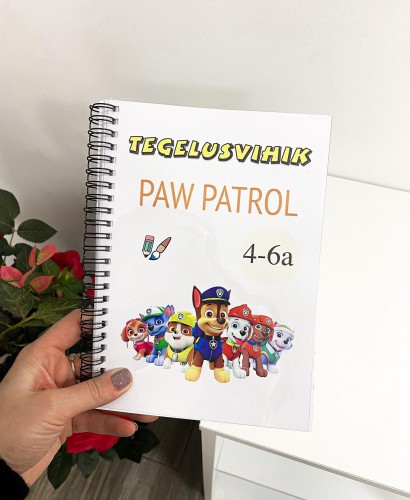 Tegelusvihik - Paw Patrol